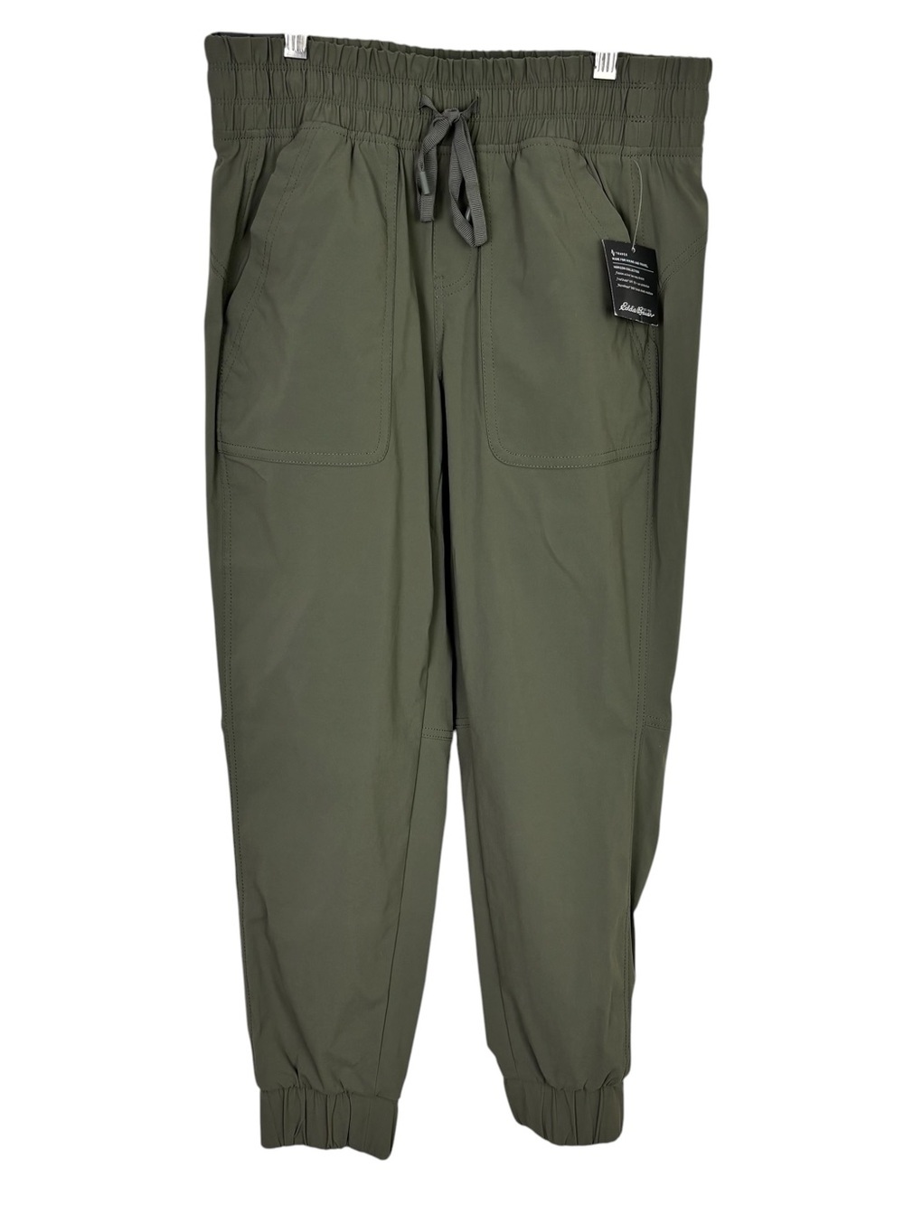 Eddie Bauer NWT Olive Green Slightly Curvy Jogger Size 4P